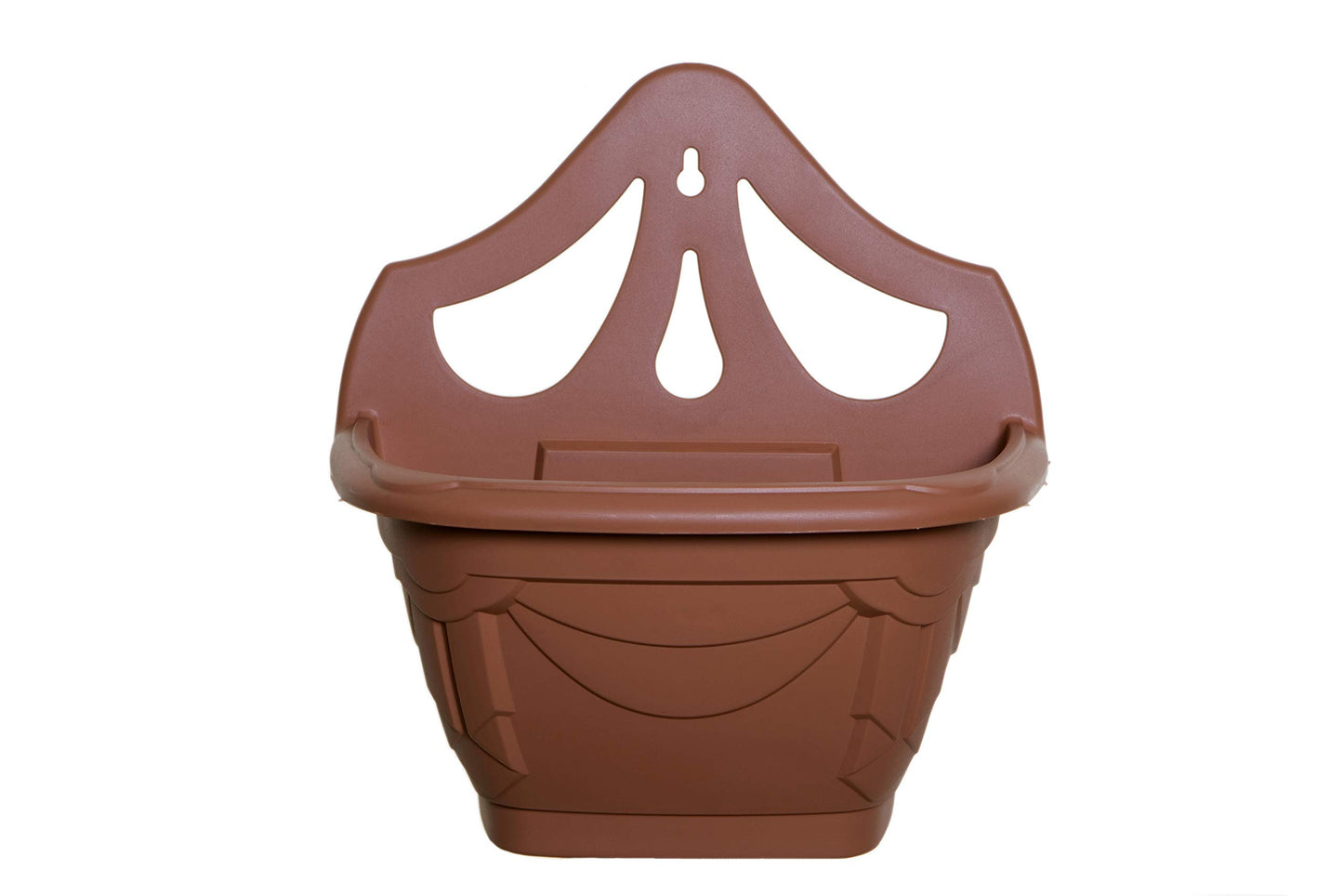 Whitefurze 31cm Venetian Wall Planter - Terracotta Set Of 4