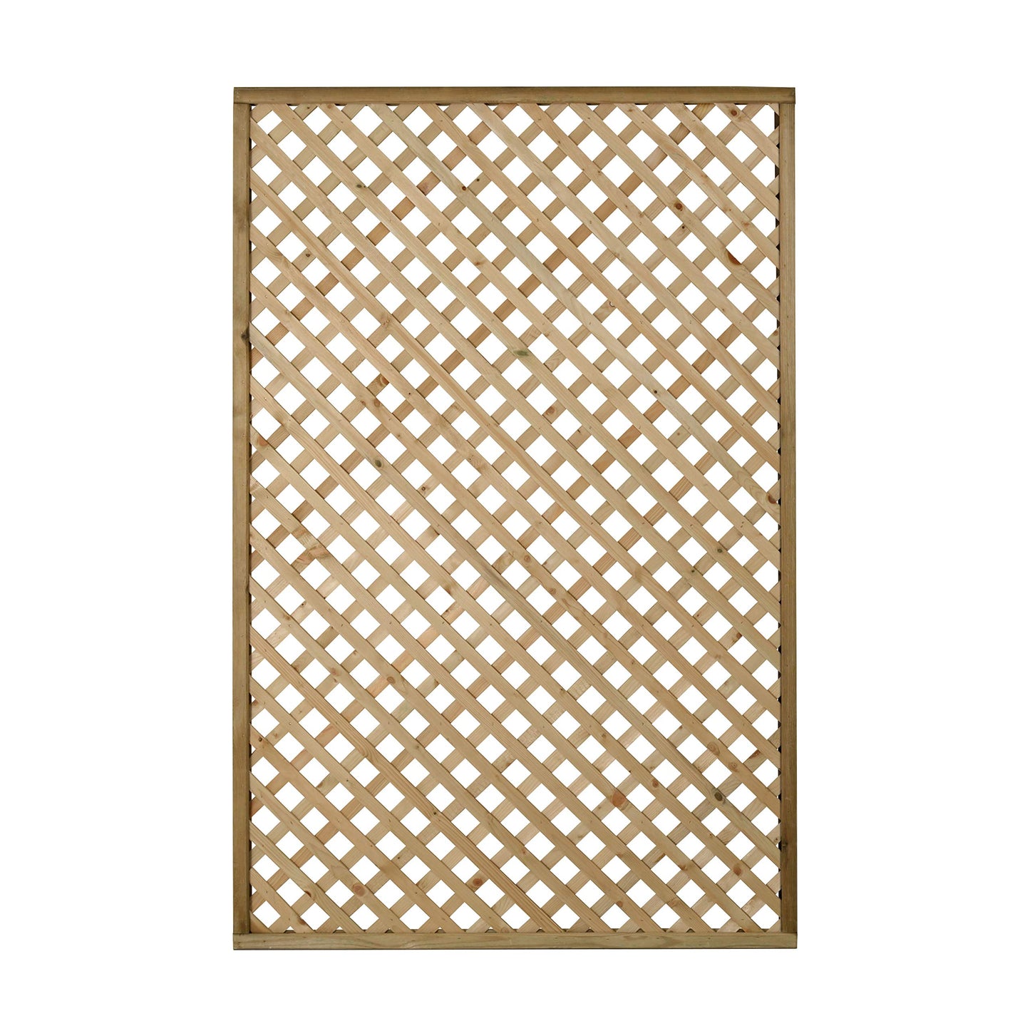 Forest Garden Rosemore Lattice 180 x 120cm Trellis Panel Pressure Treated (Pack of 10)