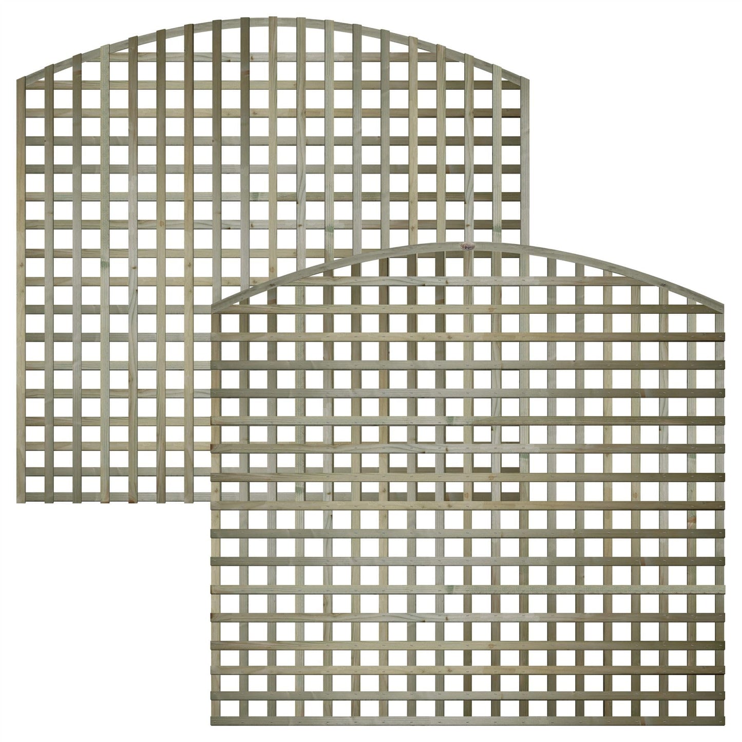 PGS Premier Arch Trellis Fence Topper – 6ft x 5ft