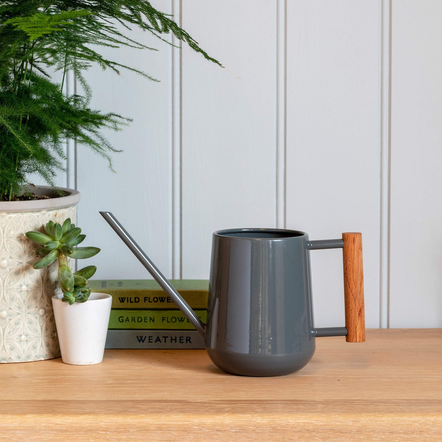 Burgon & Ball Indoor Watering Can, 0.7 Litre Capacity, Charcoal Grey