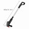 LILIHOT Cordless Grass Trimmer,Lightweight Garden Electric Strimmer with Blades and Spare Plastic Blades,Adjustable Extension Rod,Cordless Lawn Trimmer with 2000 mAh Battery