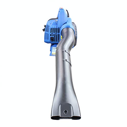 Hyundai 3-in-1 Petrol Leaf Blower, Garden Vacuum & Shredder, 26cc 2-Stroke with 3 Year Warranty