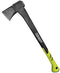 Davaon Pro 71cm Log Splitting Axe - Up To 30cm Logs - High Carbon Steel Blade - Balanced For Swing Power - 1.7kg Non Come Off Head - Strong Fibreglass Handle - Storage Case - Firewood Garden Camping