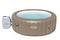 Lay-Z-Spa Palm Springs Hot Tub, 140 Inflatable Spa with Freeze Shield Technology, Beige, 4-6 Person