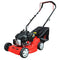 RocwooD Petrol Lawnmower Push 16" 132cc Mower Plus FREE Oil 39cm 390mm Cutting Width OHV Engine Mower Foldable Handles 35 Litre Grass Collector 2 Year Warranty Red