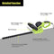 Stream Hedge Trimmer, 600W Electric Hedge Trimmer and Cutter, 51cm Blade Length, 16mm Tooth Opening, Double Action Blade, Blade Cover, Ergonomic 180-degree Rotating Handle, Lightweight and 10m Cable