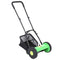 Samger Manual Garden Lawn mower Hand Push Mower Grass Cutter 30cm Cutting Width with 23L Collection Bag and Handle Cordless Grass Cutter
