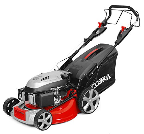 Cobra MX484SPCE 48cm (19in) Petrol Lawnmower with 4 Speed Drive, Electric push button start system