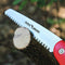 FLORA GUARD Folding Hand Saw, Camping/Pruning Saw with Rugged 7" Professional Folding Saw(RED)