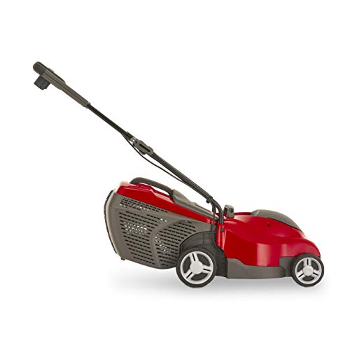 Mountfield Princess 34 Electric Lawnmower, 34cm cutting width, 1400W, Up to 50m², Includes 35L grass collector
