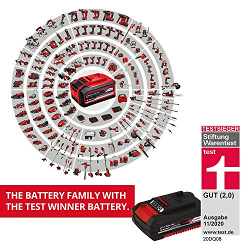 Einhell Robot Mower FREELEXO 1200 LCD BT (Li-Ion, 18 V, 1200 m², Multi-Zone Lawn Mower, Bluetooth App Control, for Inclines Up to 35%, PXC Rechargeable Battery,Incl. 5.2 Ah Battery)