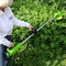 YASSIMY Cordless Grass Trimmer Lawn Mower, Electric Garden Handheld Strimmer with 18V Lithium-ion Battery, 2 Blades