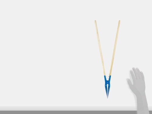 Silverline GT41 Post Hole Digger, Blue / Wood, 1560 mm