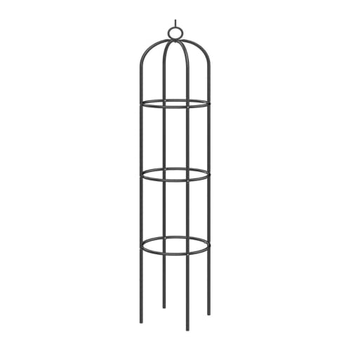 Metal Garden Obelisk Climbing Plant Support 1.9m