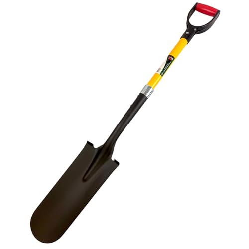 Heavy Duty Drain Spade with Fiberglass Handle