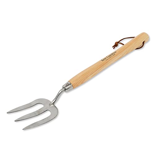 Spear & Jackson 3090KEW Kew Gardens Collection 12" Stainless Steel Weedfork, Blue