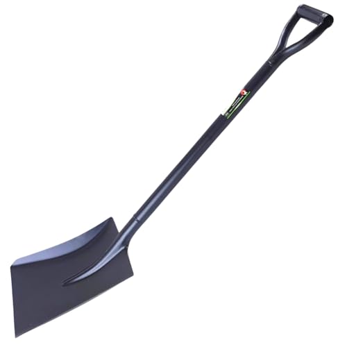 Easy Shopping Full Metal Flat Shovel with D-Grip