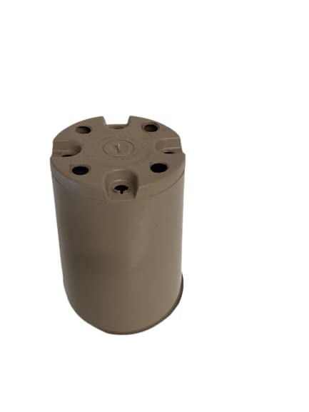 Recycled & Recyclable Plastic 3 Litre Rose Plant Pots/Flowerpots (x20)