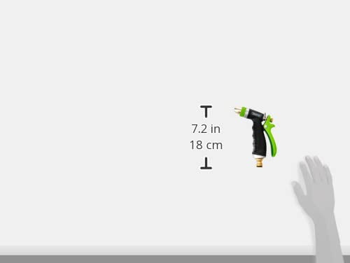 Draper 3 Pattern Hose Pipe Spray Gun | Aluminium Garden hose nozzle | Watering Tool | Brass Fitting | Universal Connector | 25296