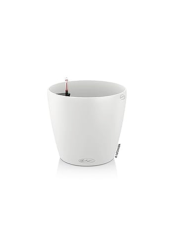 LECHUZA CLASSICO Color 28 Self-Watering Planter White