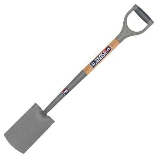 Spear & Jackson 1184NB Neverbend Carbon Treaded Border Spade, 93.5 x 14 x 9 cm