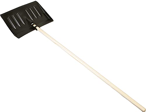 Easy Shopping Snow Shovel 120cm Wooden Handle 42cm Scoop