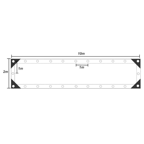 BeGrit Garden Privacy Fence Screening 10m x 2m Privacy Netting 90% HDPE Windbreak Netting Garden Privacy Protective Screens Tear-Resistant Shading Net with Cable Ties for Outdoor Plants Backyard Green
