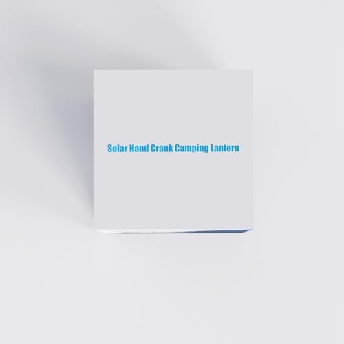 Camping Lantern, Rechargeable Camping Lights with Solar, Hand Crank and USB Charger, Collapsible Tent Light with Handles, Portable Electric LED Light for Outdoor Camping and Tent