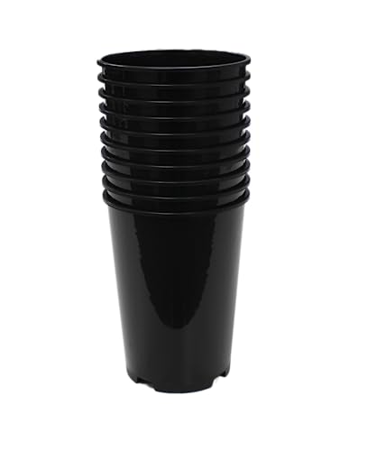 Kingston Tools Extra Tall Deep 2L Plant Pots x10