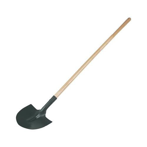 Heavy Duty 1470mm Swan Neck Shovel/Spade - Digging Plant Trench Hole Garden Landscape Tool - Loops