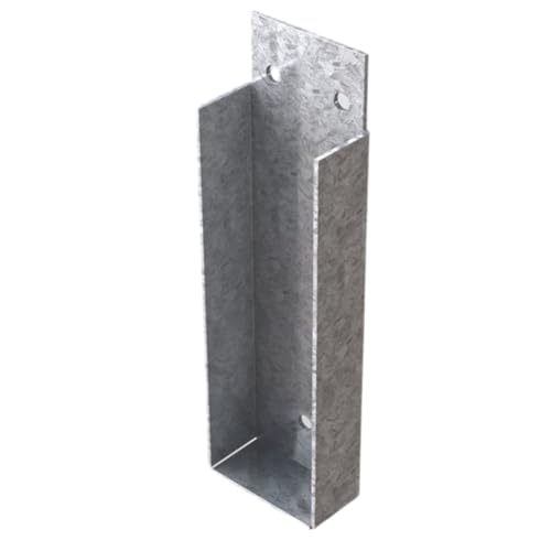 Galvanised Gravel Board Clips 150mm – Pack of 10