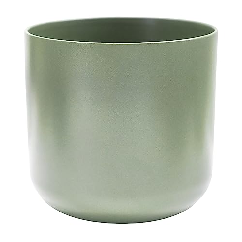 Ivyline Lisbon Ceramic Planter in Sage 13.5cm