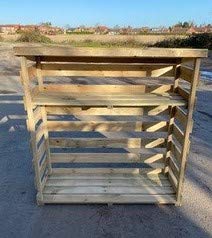 SIMPLY WOOD HEAVY DUTY WOODEN LOG STORE