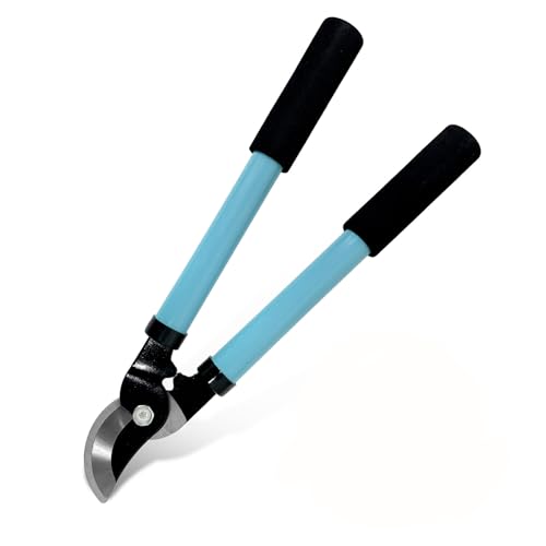 HAISHANG Bypass Loppers, 38cm Branch Lopper with Hardened Steel Blade and Non-Stick Coating, Effortless Garden Tree Trimmer, High-Capacity Tree and Branch Cutter for Efficient Gardening