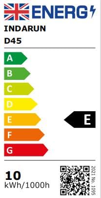 INDARUN RGB Led Decking Lights Waterproof IP67 Ø45MM - WiFi Controller - Lighting for Terrace/Patio/Path/Wall/Garden/Decoration, 30 Packs