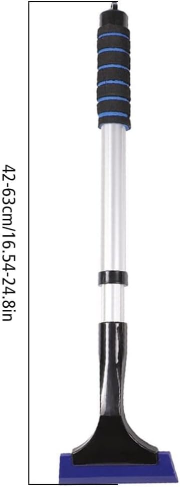 ZMShenMa Oxford Car Snow Shovel With Aluminum Alloy Telescopic Snow Removal Shovel Multifunctional Glass Shovel Snow Shovel Cleaning Scraper Snow Brush