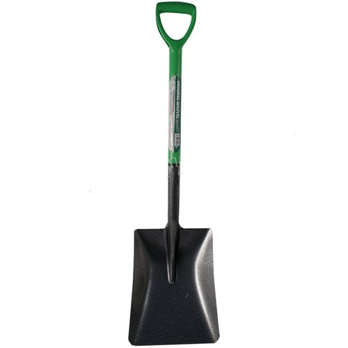 Digging Shovel - Steel Gardening Soil Border Spade Garden Snow Farm Spade Handle | Strong Durable Long Lasting Rust Resistant | Builders Hiking Heavy Duty
