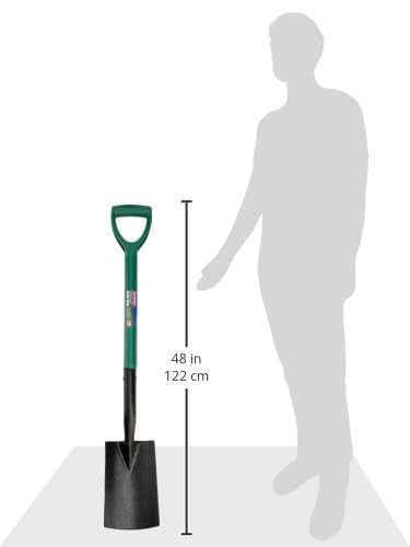 Faithfull Tools FAIESSBSE Essentials Border Spade, Green, 14.5 x 93 x 10 cm