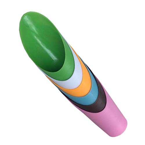 Nicejoy Bonsai Soil Scoop Plastic Bonsai Soil Scoop Gardening Tool Planter Heavy Duty Shovel Brown