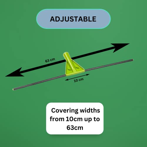 Garden Mile Adjustable Weed & Feed Watering Can Nozzle Watering Can Sprinkler Rose Universal Nozzle Fitting 3 Sprinkler Width Options Feed & Weed Bar Gardening Outdoor Patio Lawn Bedding