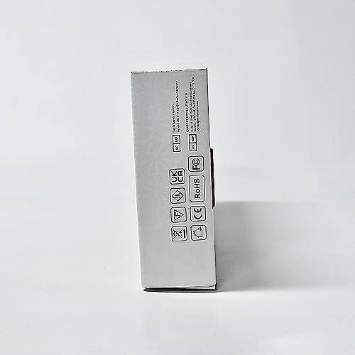 GEYUEYA Home LED Decking Lights RGB Ø45MM 12V 0.5W WiFi LED Decking Patio Lighting for Terrace Kitchen Outdoor Indoor Lamps with Remote Control - 6 Packs