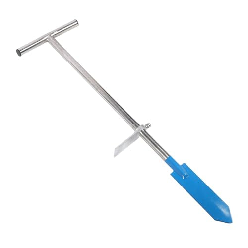 Fafeicy Stainless Steel Transplant Spade with T-Handle
