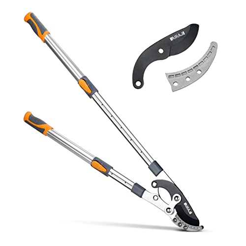 AIRAJ Telescopic Loppers 70–103cm with Replacement Blades