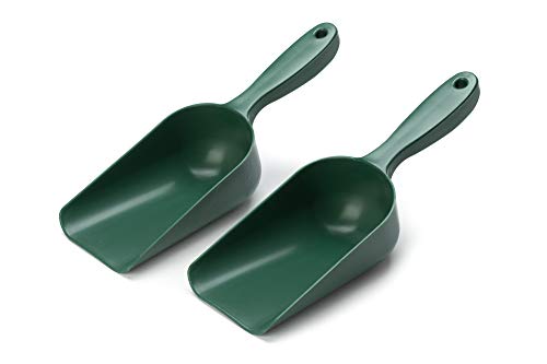 EarlyGrow Small Plastic Garden Scoop – Pack of 2