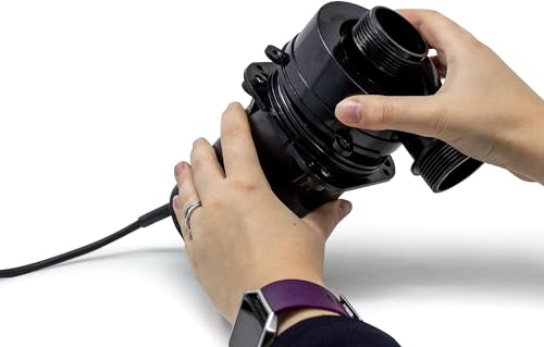 AllPondSolutions Pond Filter Pump 8000 L/H, Fully Submersible - Energy Efficient Koi Fish Waterfall Pump 6mm Solids Handling. 8000PP