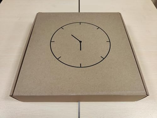 eYotto 13 Inch Garden Clocks Outdoor Waterproof, Large Wall Clock with Thermometer, Weatherproof Non-Ticking Battery Operated for Patio, Pool, Lanai, Fence, Porch, Backyard, Decor, Gift