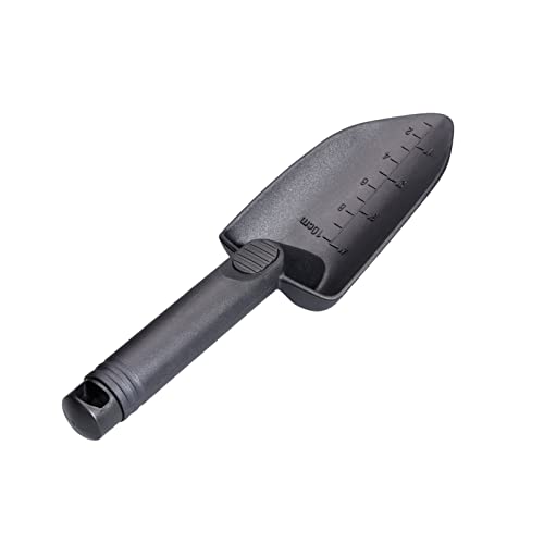 Metal Detecting Sand Scoop Set, Metal Detector Accessories, Portable Ergonomically Sturdy ABS Plastic Sand Scoop and Trowel for Treasure