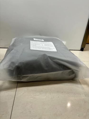 Cekene Sun Shade Sail Waterproof 2x3m Grey Rectangle Garden Sunscreen Awning Canopy with Free Loops 98% UV Block Shade Canopy Cover Outdoor Patio Sail Shade for Deck Lawn Garden Pool