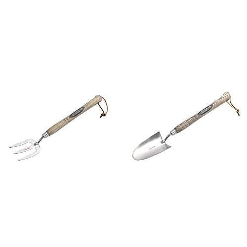 Spear & Jackson Stainless Long Handled Trowel & Weed Fork Set
