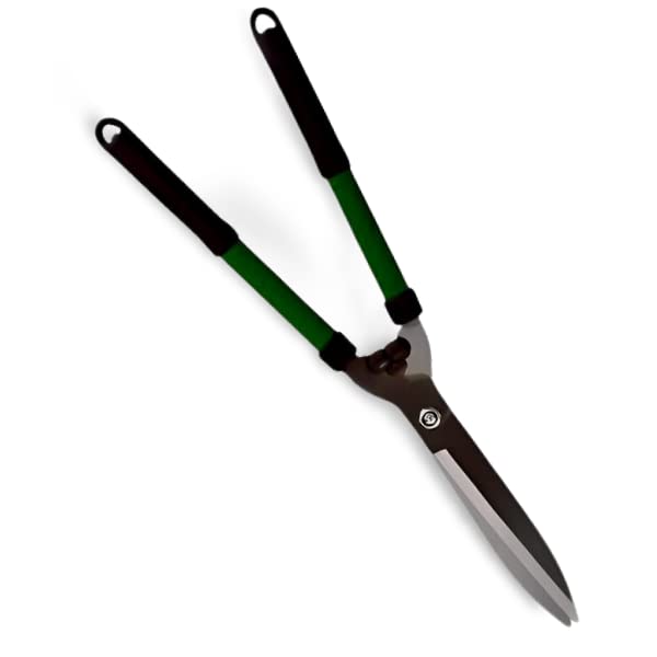 Unibos | Classic Hedge Shears | Garden Shears with Handles | Anti-Slip Grip, Rust-Resistant Steel | Shrubs & Grass | Ergonomic Handles | Sharp Blades | Easy Cutting & Trimming | 54cm
